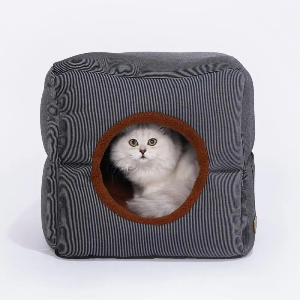 

New Warm Dog House Comfortable Kennel Mat For Pet Puppy Top Quality Foldable Cat Sleeping Bed cama para cachorro Plush