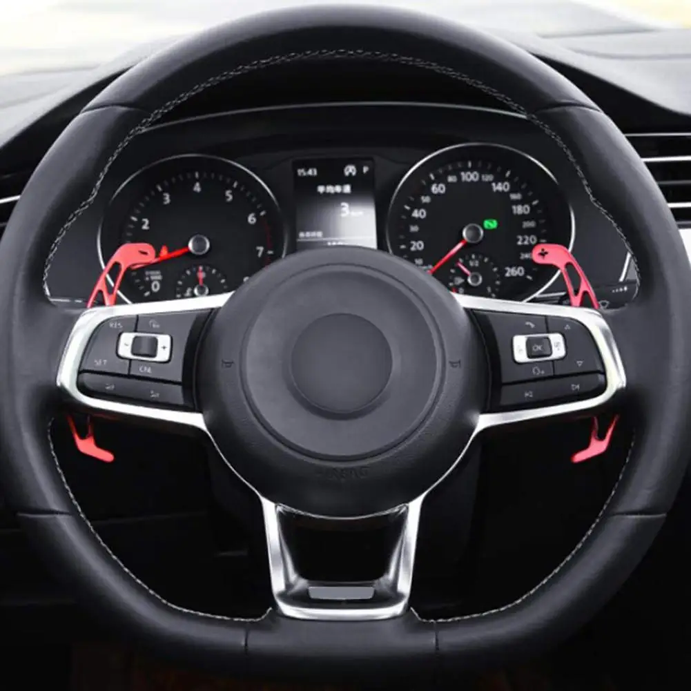 1 пара рулевого колеса автомобиля сдвиг весло Расширенный для GOLF GTI R GTD GTE MK7 7 POLO