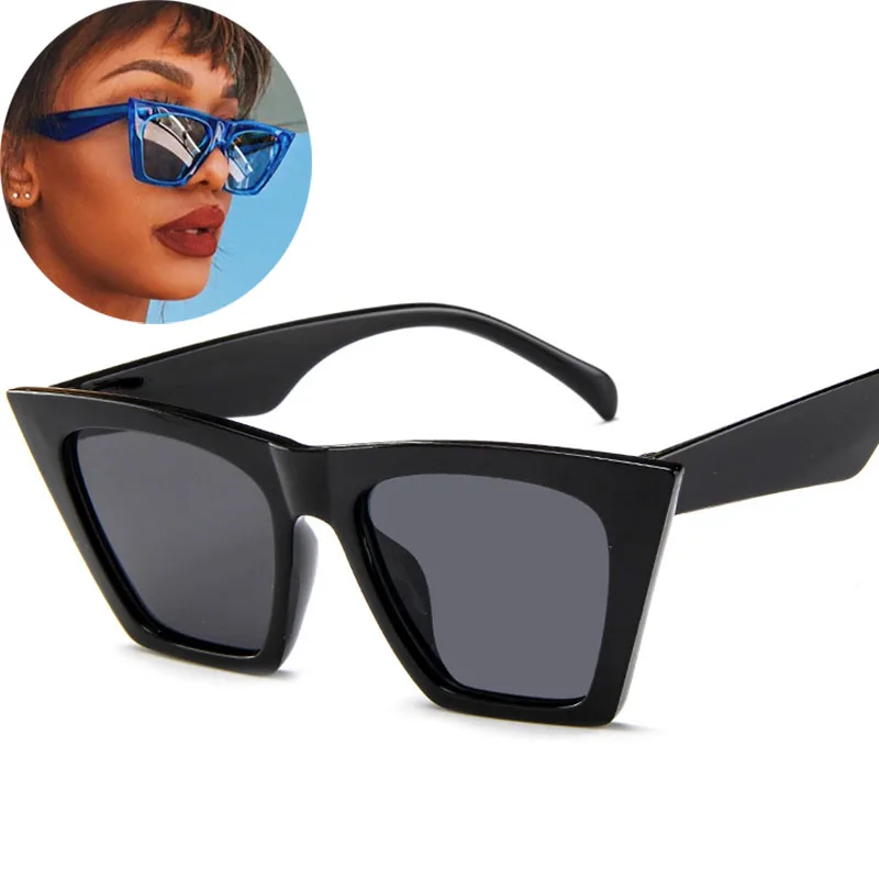 Очки солнцезащитные женские квадратные Модные Винтажные с защитой UV400 для