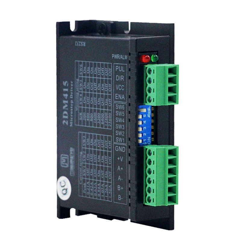 Цифровой мини шаговый Драйвер JMC Nema 17 2DM415 для 42 шагового двигателя 2 фазный