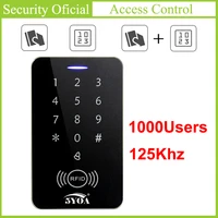 125khz access control keypad rfid key card controller automatic door card reader access control digital password keyboard unlock