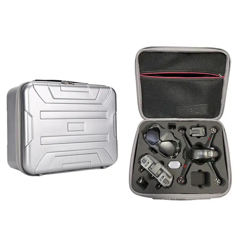 

Портативная сумка для Dji Fpv Combo V2 очки с дистанционным управлением водонепроницаемый жесткий чехол футляр для переноски коробка для дрона ак...