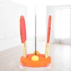 Тренировочная деревянная ракетка для настольного тенниса, эластичная мягкая тренировочная ракетка для детей и взрослых, Семейные игрушки