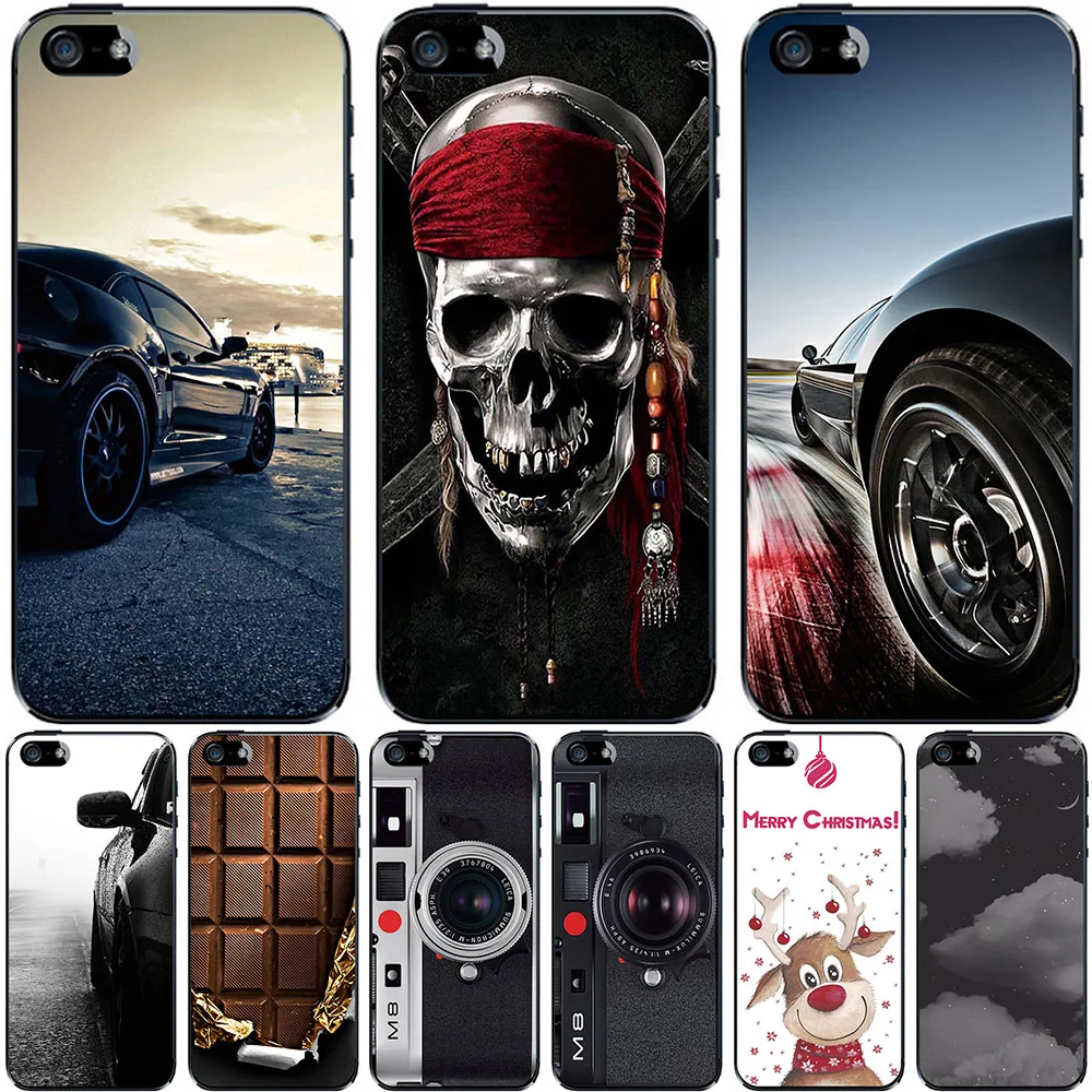Чехлы и чехлы для телефонов Apple iPhone 4 4S 5 5S 5C SE (2016) Модный чехол с мраморным