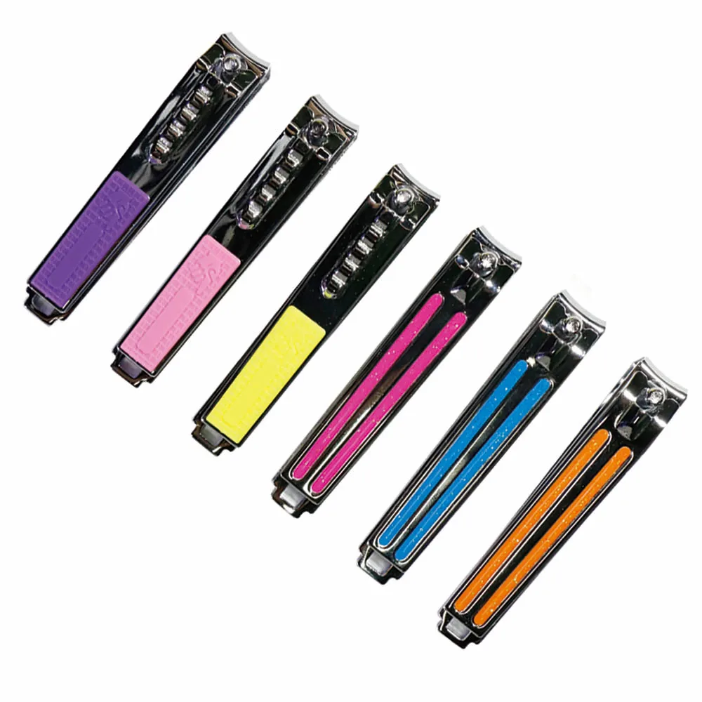 Кусачки для ногтей из нержавеющей стали 6 цветов 1 шт.|Ножницы и триммеры| |