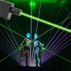 Двухсторонний лазерный меч для Dj-шоу, ручной реквизит для лазерного танца, лазерная ручка с толстым лучом