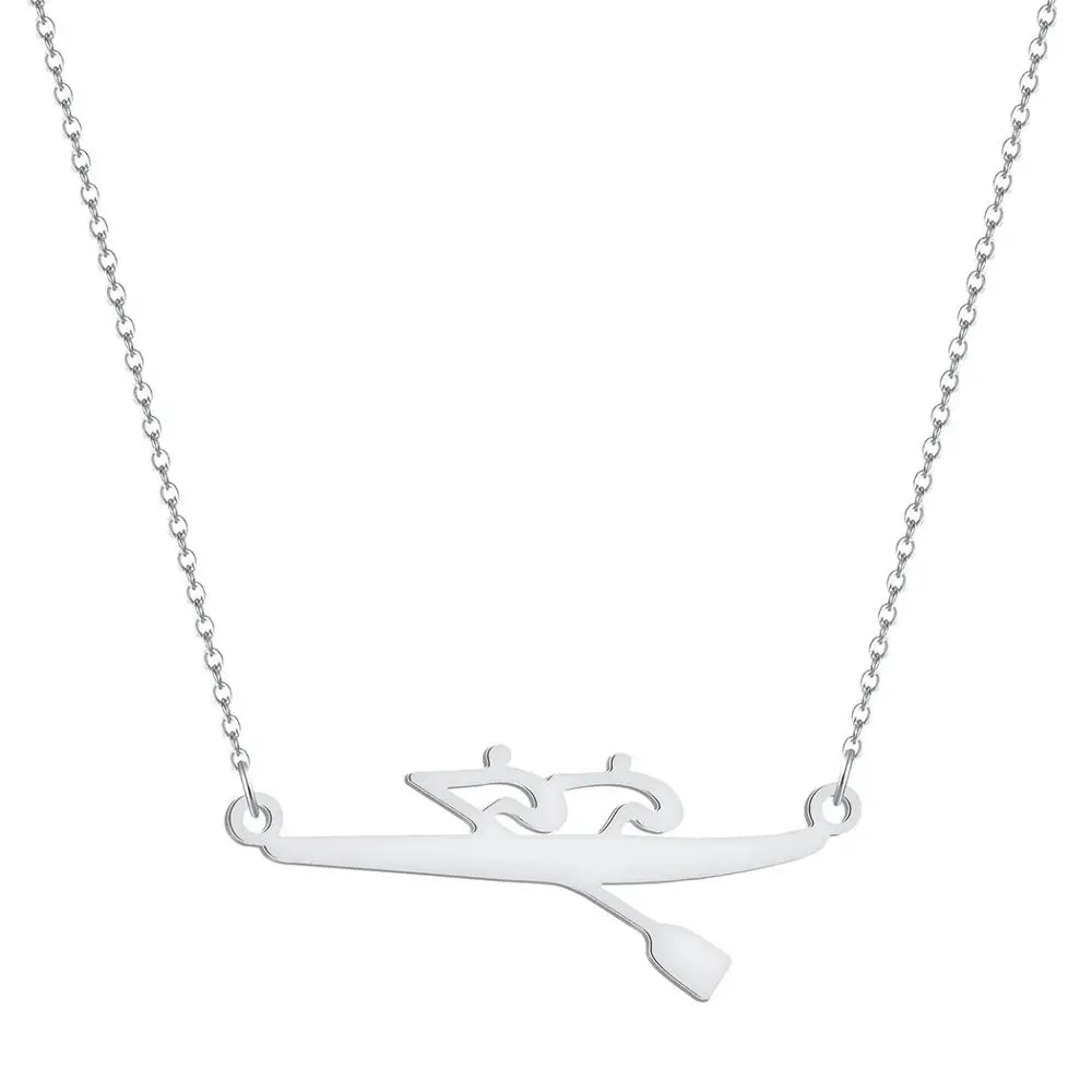 Подвеска Chandler для женщин и девушек ожерелье из нержавеющей стали с подвеской