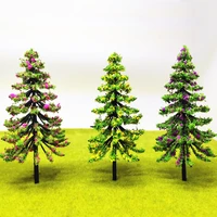 miniature artificial model flower tree foliage train railway grass powder foliage for model building