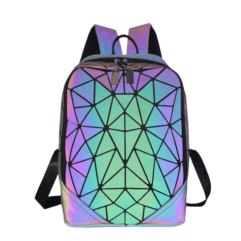 Модный женский рюкзак Mochila светящиеся Рюкзаки Сумка для девушек