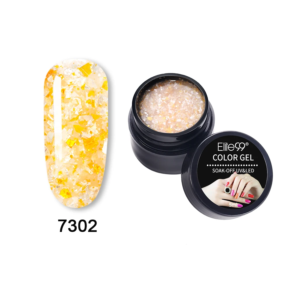 Elite99 Shimmer Fantasy Gel Polish Soak Off UV LED Nail Varnish Primer Shining Hybrid Enamel Led | Красота и здоровье