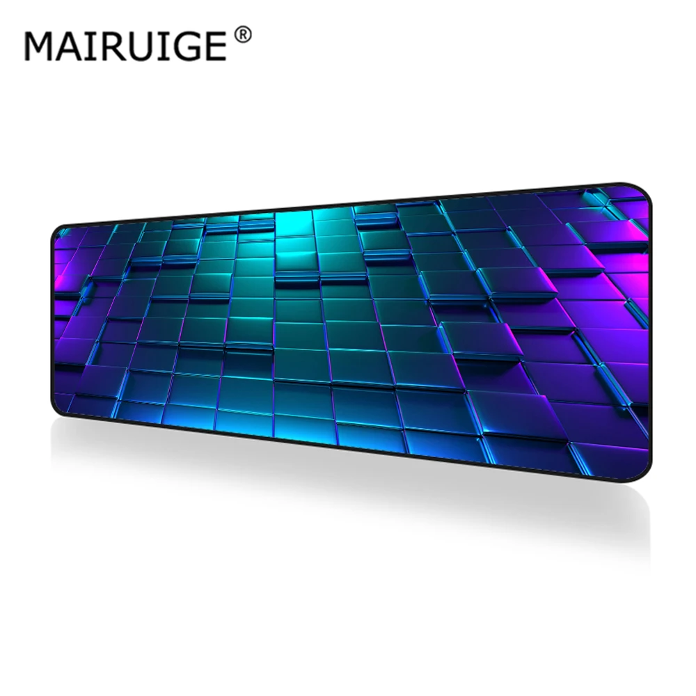 

Mouse Pad XXL Geometric Abstract 3D Mouse Pad Large DIY Custom Gaming Pad PC60x30/70x30cm Gaming Pad for Srainbow Six Siege