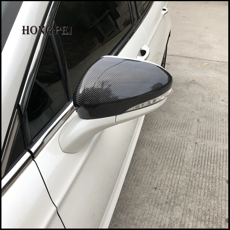 Накладка на зеркало заднего вида для Ford Mondeo 2013 2014 2015 2016 2017 ABS из углеродного