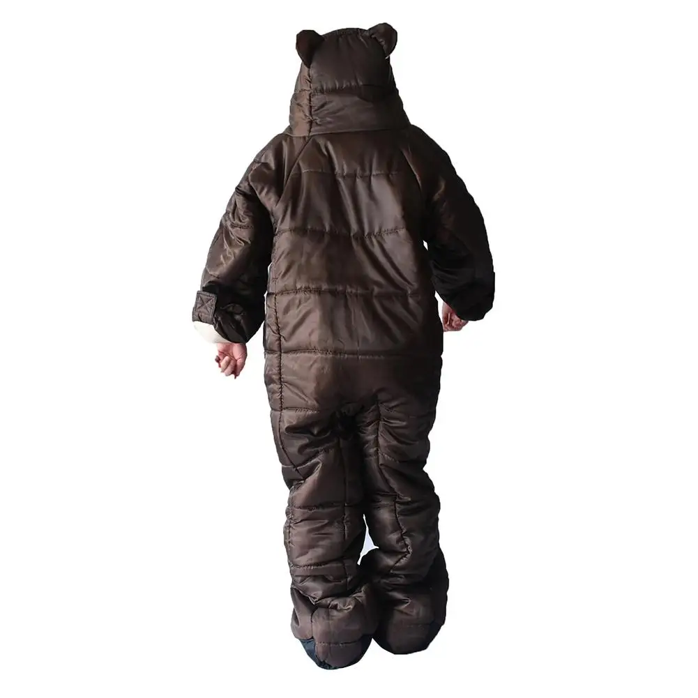 2019 уличное снаряжение спальный мешок с коричневым медведем для кемпинга пешего