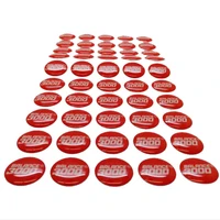 car logo sticker custom logo trademark crystal drop plastic glue three dimensional transparency rubber stickers