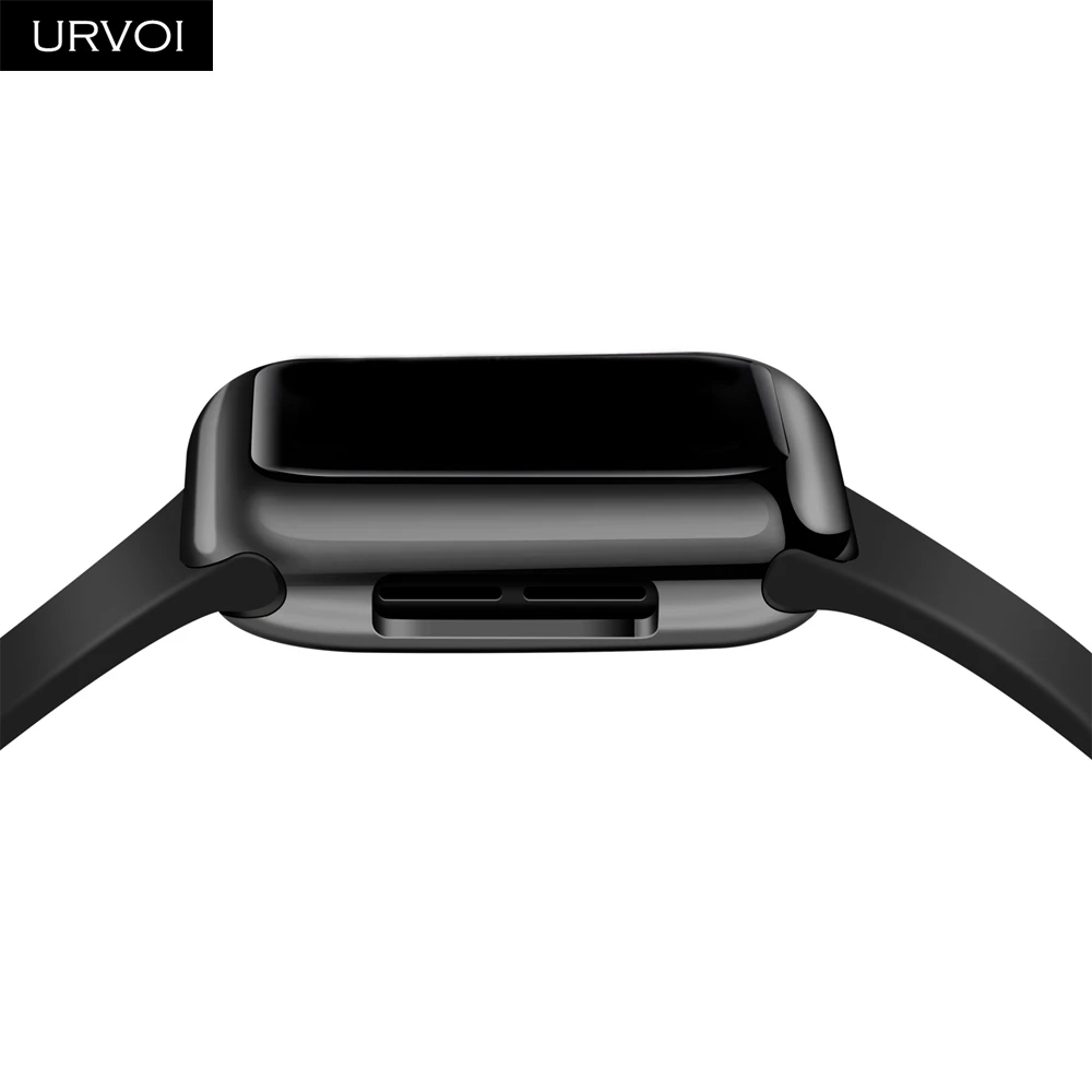 URVOI чехол из ТПУ для apple watch 4 чехол бампер для iwatch 40 мм 44 мм Гальваническая рама протектор экрана