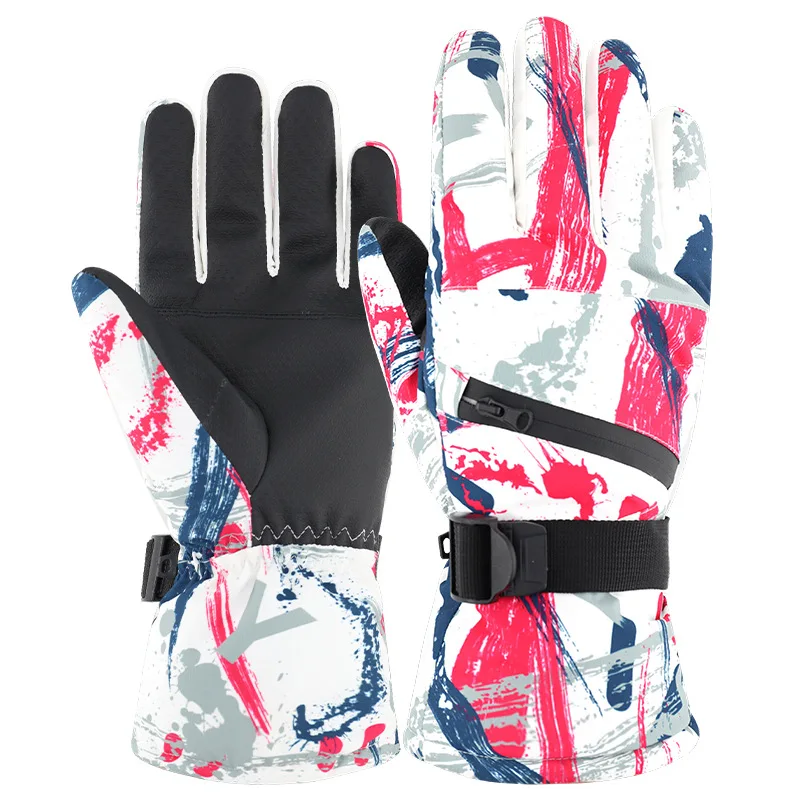 

Cycling Sport Gloves Winter Gloves Warm Waterproof Touch Screen Men and Women Cycling Outdoor Factory Wholesale