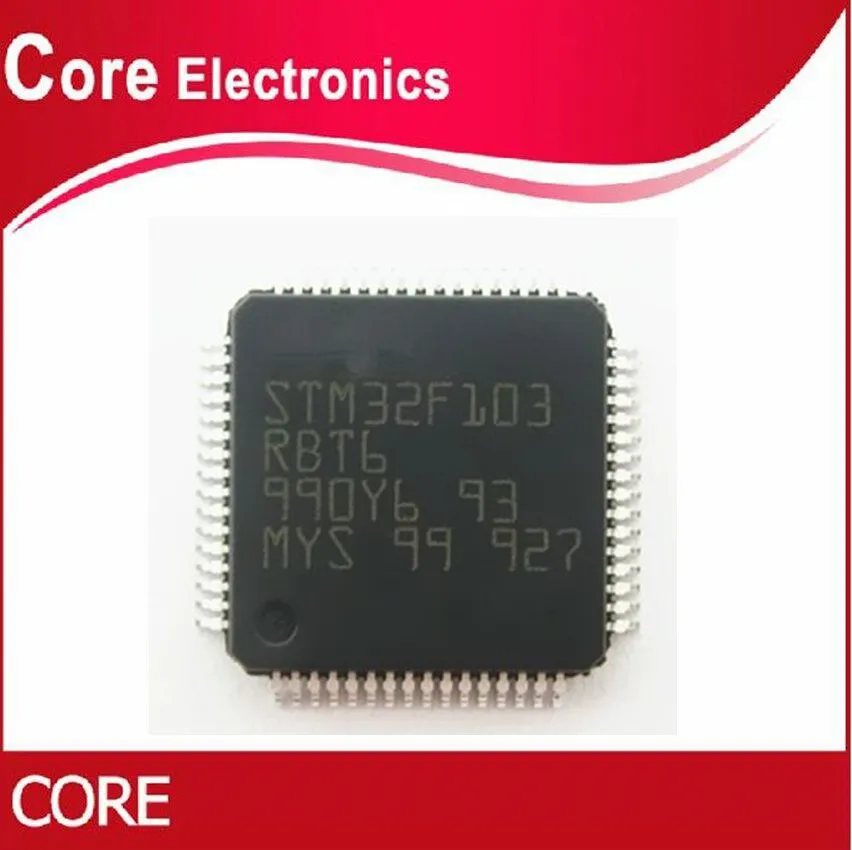 10 шт./партия STM32F103RBT6 STM32F103RB LQFP64 IC новый | Электронные компоненты и принадлежности