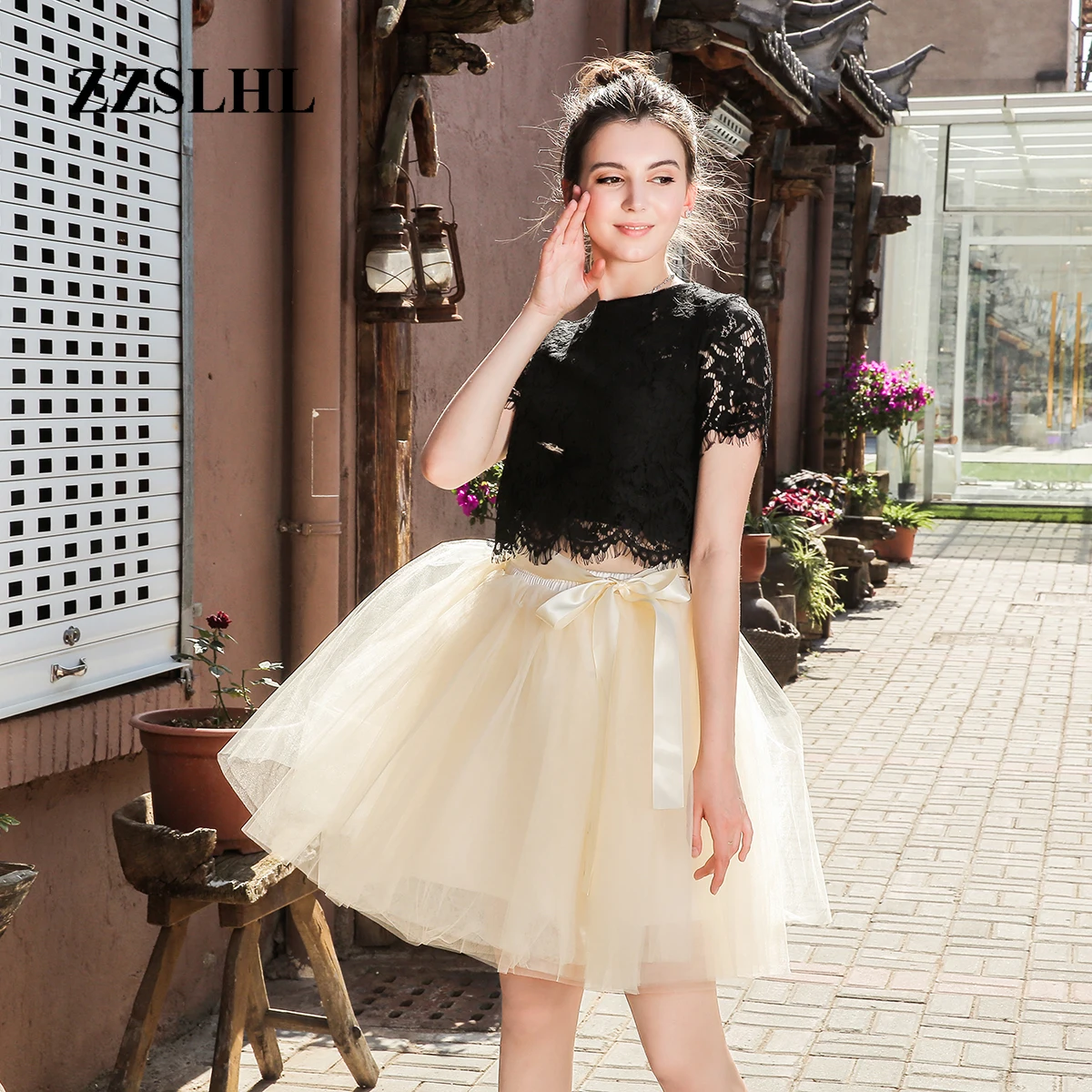 

Skirts Womens 7 Layers Midi Tulle Skirt Fashion Tutu Skirts Women Ball Gown Party Petticoat 2020 Lolita Faldas Saia