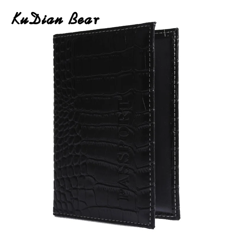 Чехол для паспорта KUDIAN BEAR с узором крокодиловая кожа женские чехлы