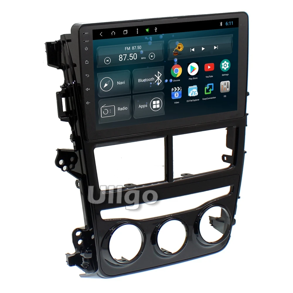 Android автомобильный DVD GPS для Toyota Vios Yaris 2018 Авторадио Головной блок мультимедийный
