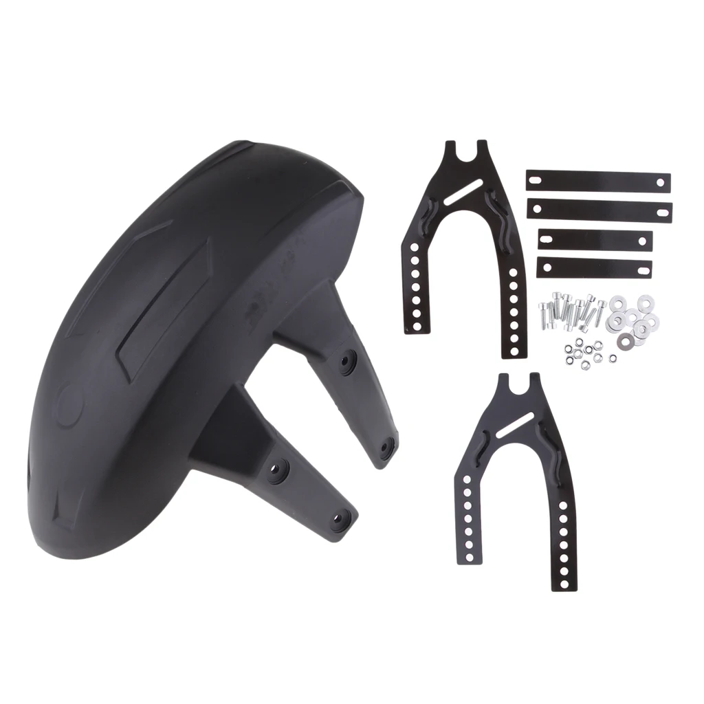 

Motorcycle Rear Wheel Motorbike Splash Guard Mudguard Bracket Black