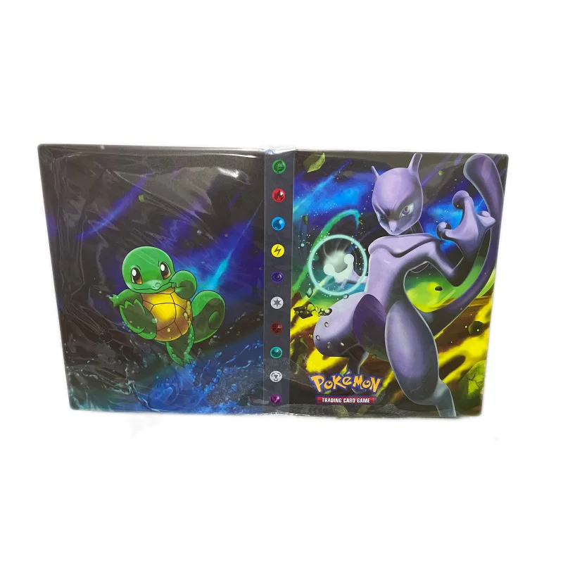 

2021 Pokemon Battle Game Cards Album 240Pcs New Large Holder Album Toys Collection Book Top Loaded List Toys Gift for Children