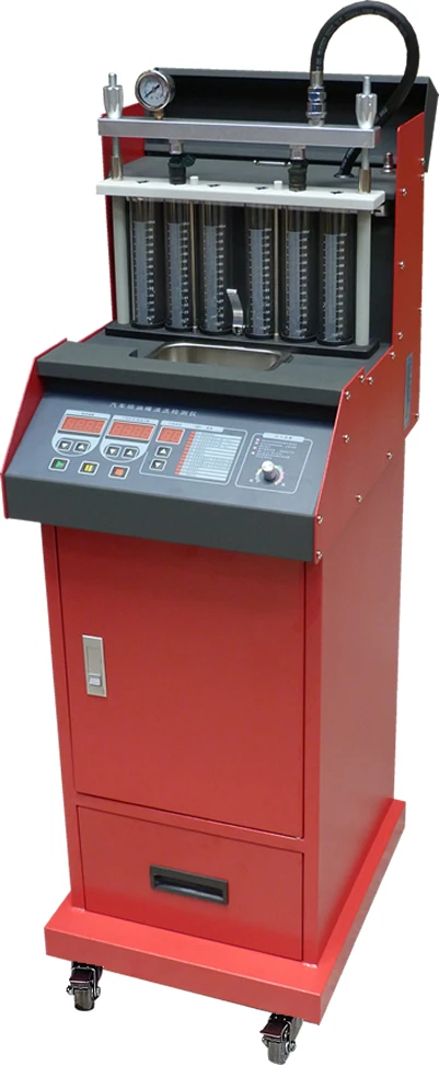 Очиститель и тестер топливного инжектора CNT6A с панелью на русском языке