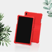 for lenovo tb 8704f cover tab4 8 plus tablet case tb 8704n anti fall silicone case bracket hockproof shockproof washable