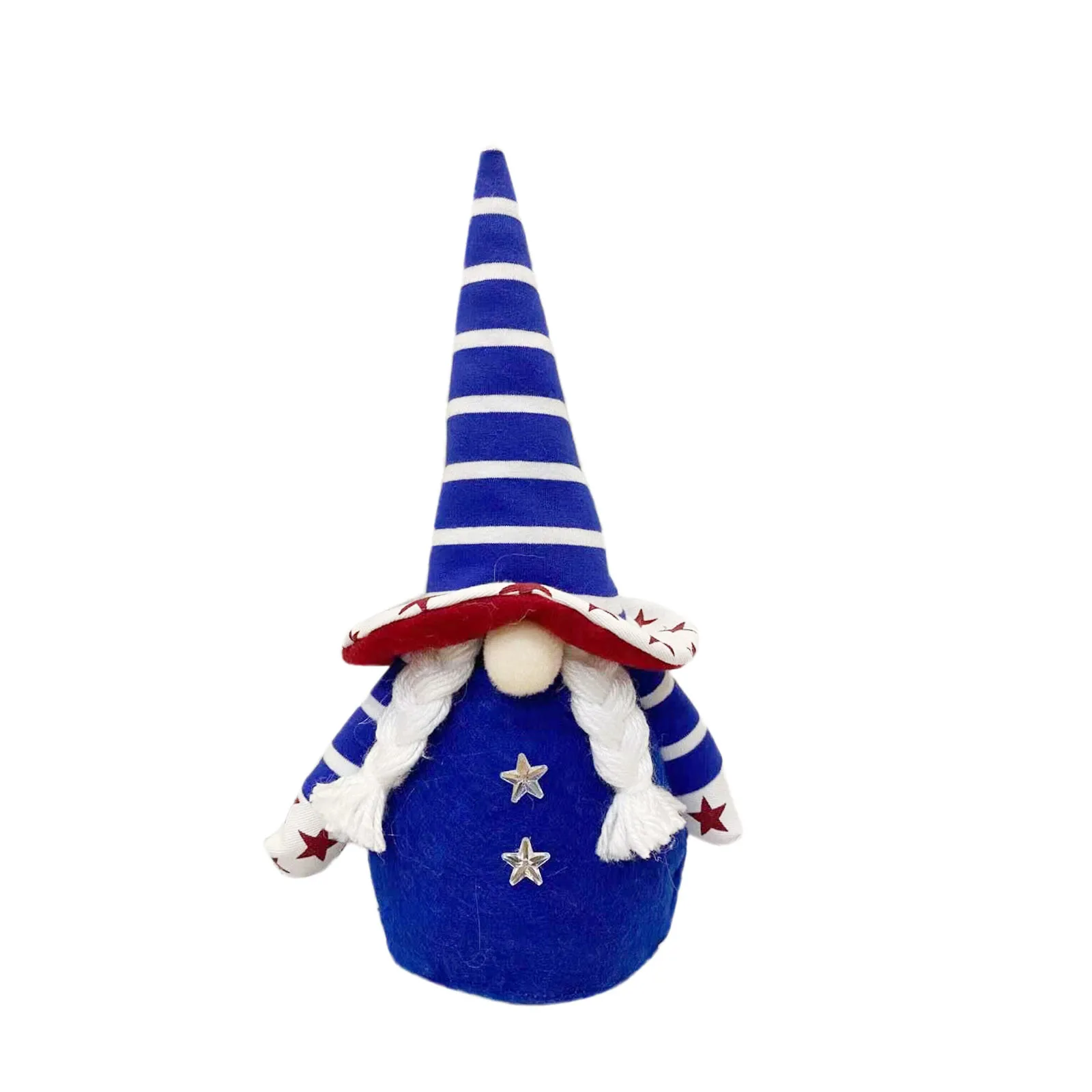 

1PCS Patriotic Gnome Plush Dwarf Doll Ornaments Election Decoration Living Room Bedroom Desktop Ornament Home Decoration 2021