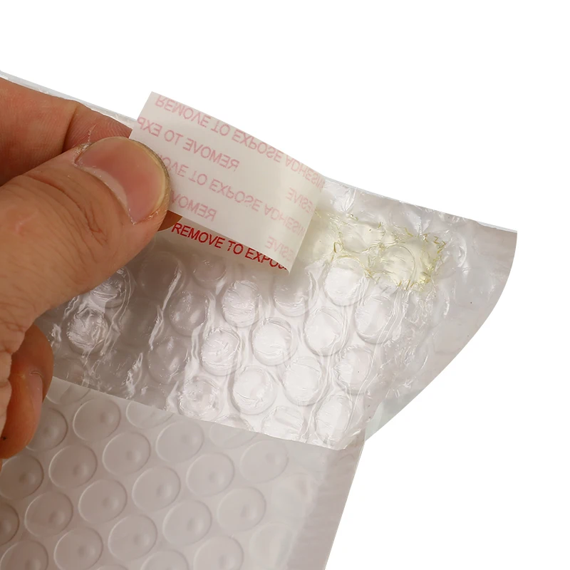 

50Pcs/Lot Matte White Bubble Film Envelope Bag Different Specifications Foam Express Delivery Packaging Mailing Bag