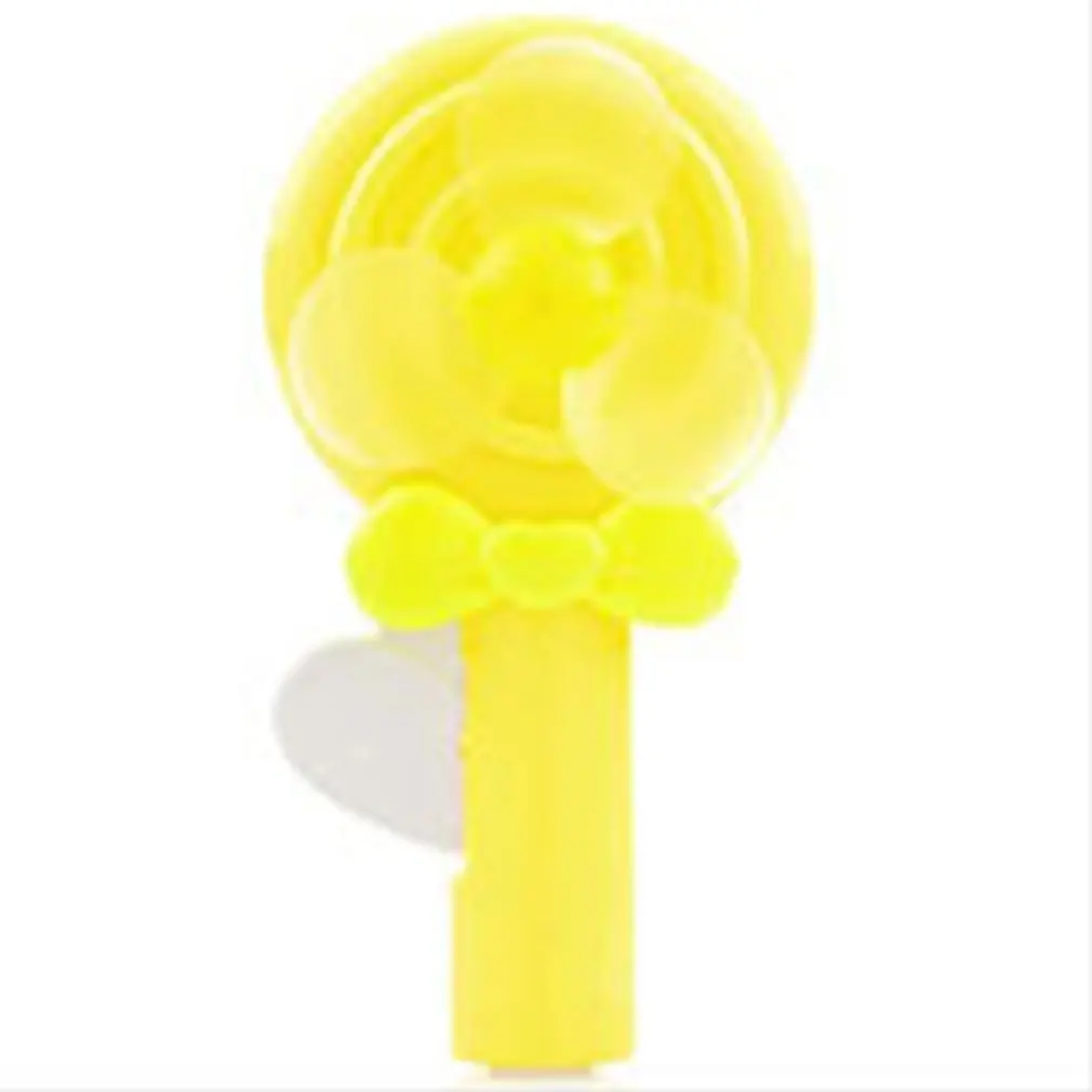 

2018 new Lollipop hand voltage fansmall fan student portable blowing mini small fan office creative handheld fandorpshipping