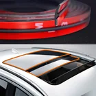 2 м защита крыши автомобиля, уплотнение, шумоизоляция, автомобильная дверь, уплотнительная лента, передняя, задняя, лобовое стекло, уплотнительная лента, стикер, автомобильные аксессуары