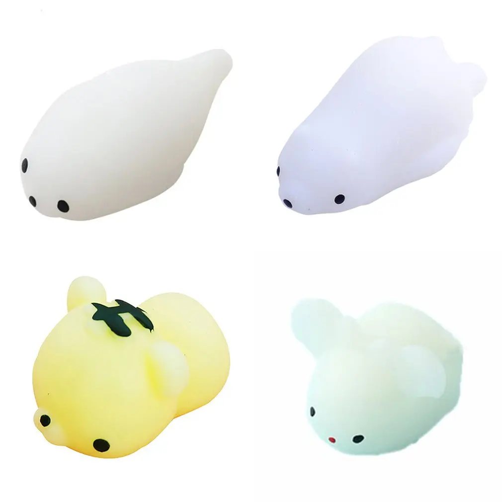 

Funny Shape Small Slow Rebound PU Decompression Dingding Squishy Rising Stress Toy Fun Joke Antistress Toy Party Gift