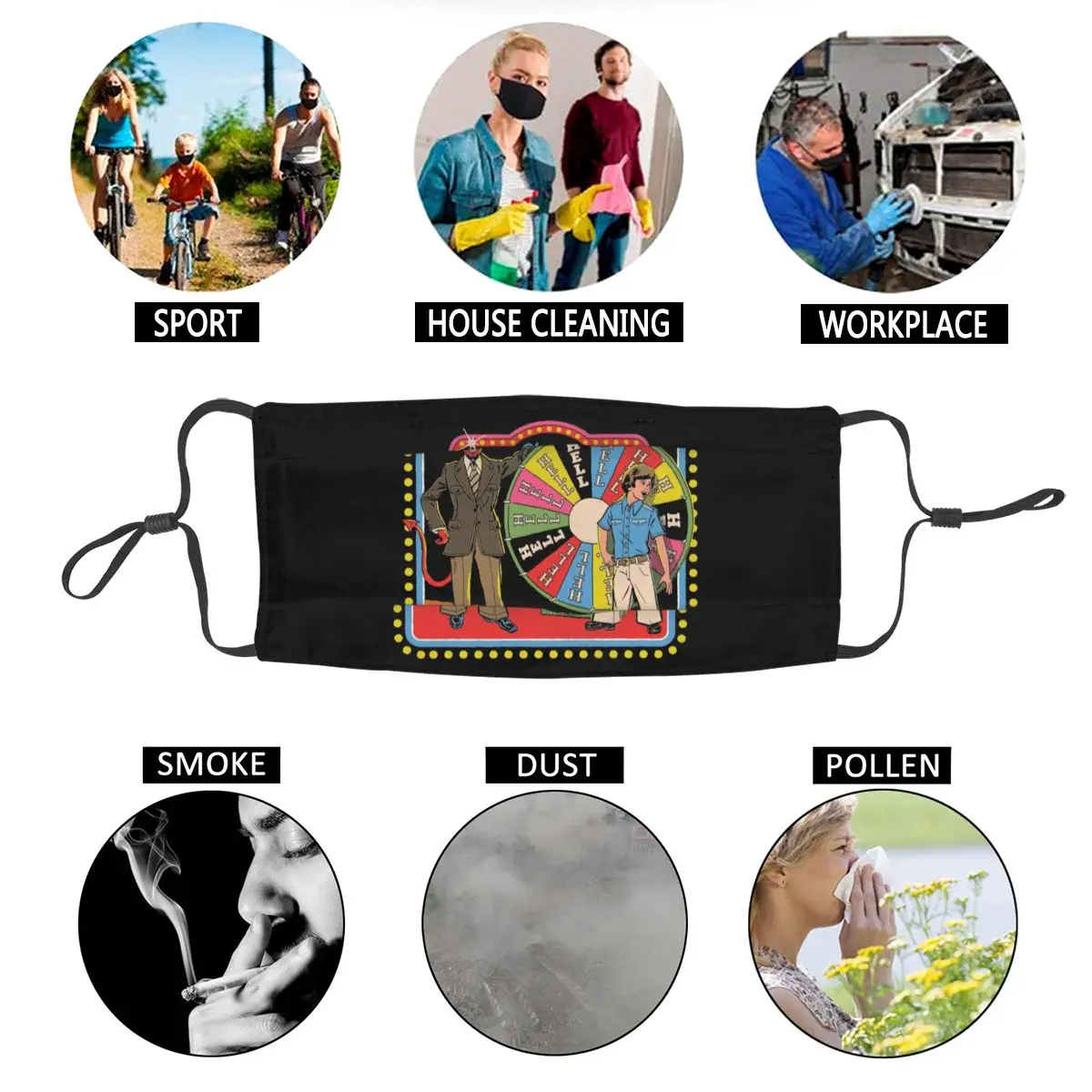 

Choose Your Prize Mouth Face Mask Great Anti Bacterial Protection Cover Respirator Muffle