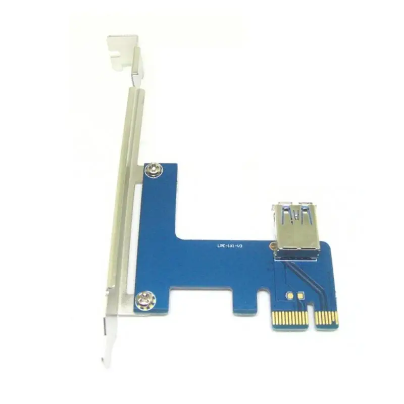 Переходная плата PCIe на PCI Express от 1 до 4 слотов Mini 1X внешний PCI-E адаптер карта