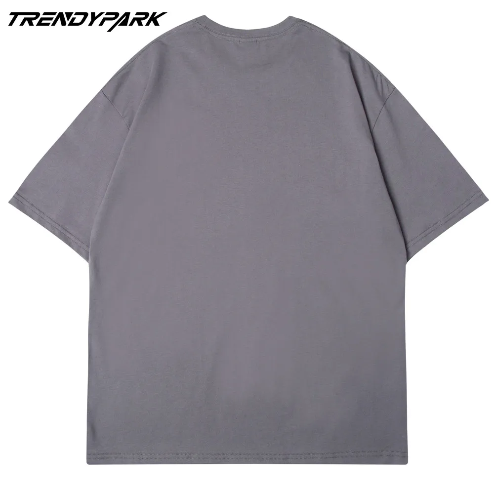 

Men's T-shirt 2021 New Summer Short Sleeve Printed Tee Hip Hop Oversized Cotton Casual Harajuku Streetwear Top Tshirts Clothing