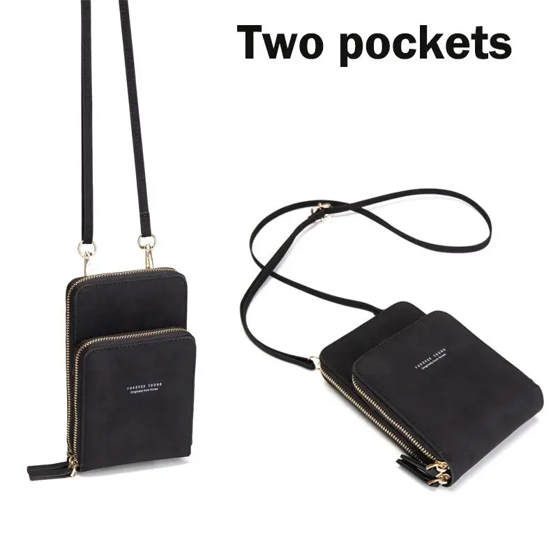 

Fashion Colorful Daily Use Card Messenger Bags Holder phone Bag Small Casual Ladies Flap Shoulder Bag Cell Phone Bags Wallet