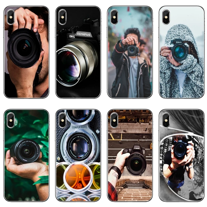 Мягкий чехол для фотокамеры Samsung Galaxy A10 A30 A40 A50 A60 A70 A6s A8 A9s J4 J6 Prime Plus 2018|Бамперы| |