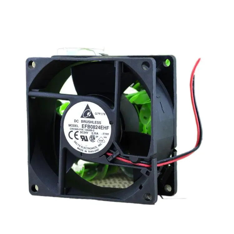 Delta EFB0824EHF 8032 24V 0.35A Of Emerson Ct инверторный охлаждающий вентилятор |