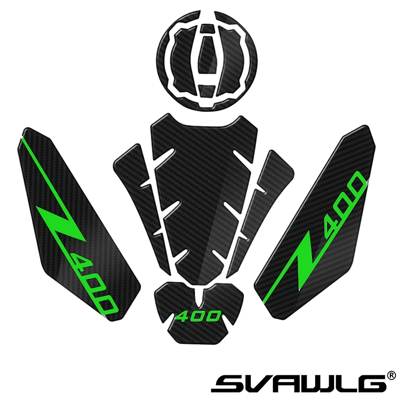 

Защитная накладка на Бензобак Мотоцикла из углеродного волокна для Kawasaki Z400 ninja400 NINAJ 400 z400