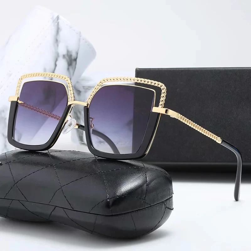 

Oversized Sunglasses Ladies Square Cat eye Glasses Aaa Luxury Women Brand Designer Shopping Mirror UV400 Gafas de sol para mujer