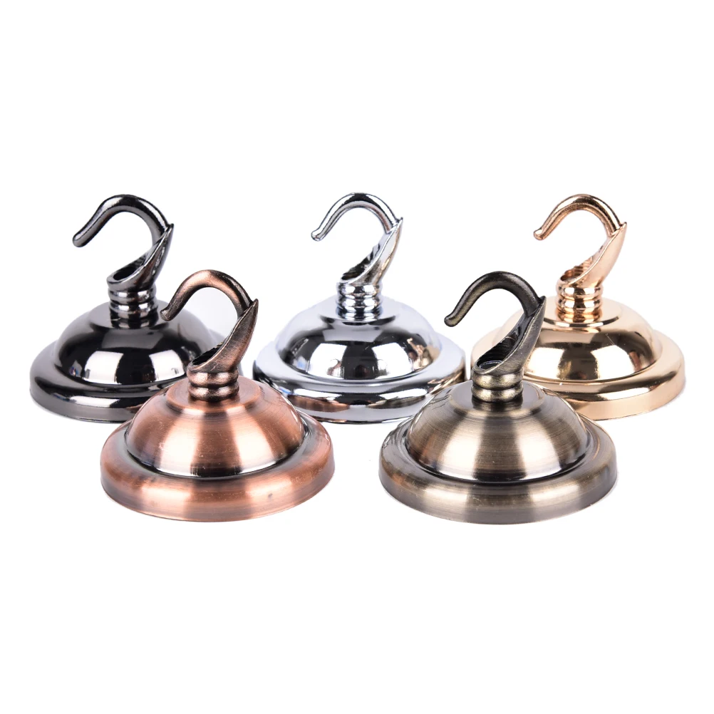 Metal Ceiling Cover Plate Hook Pendant Lamp Decoration Accessories Chandelier Parts Vintage Holder For Light Fitting | Лампы и