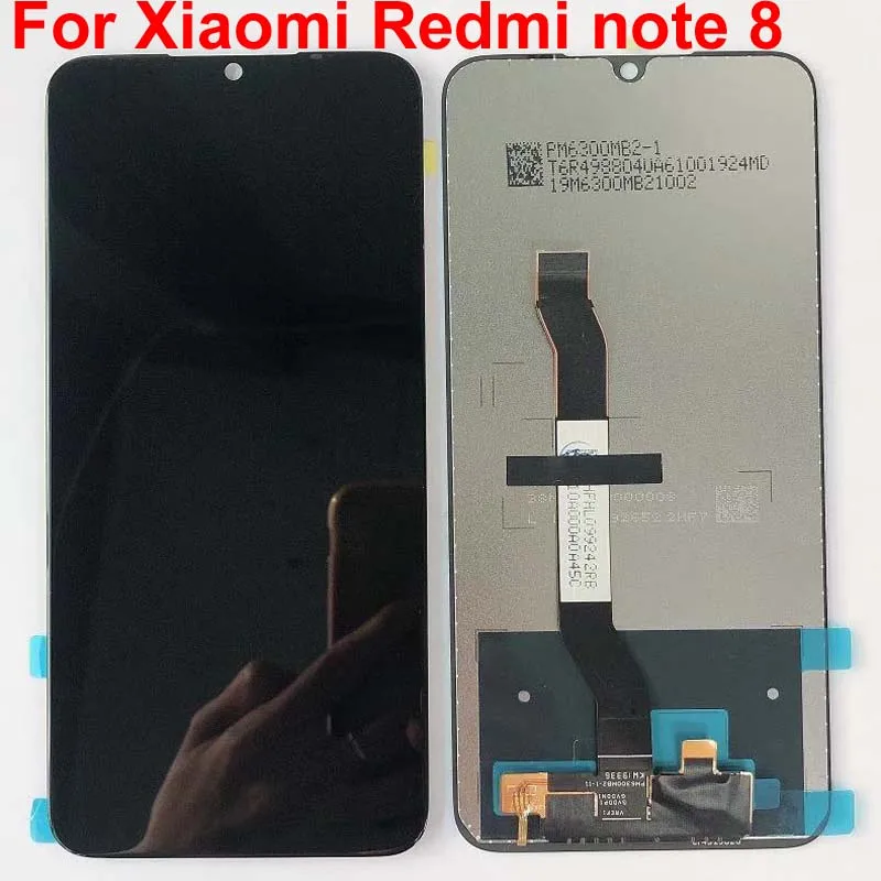 ЖК-дисплей для Xiaomi Redmi Note 8, Замена ЖК-экрана для Redmi Note8, сенсорный ЖК-экран+ Инструменты+ двойная лента