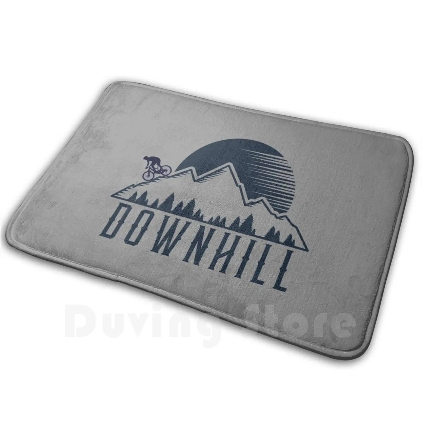 

Funny Mountain Bike Mtb Biking Downhill Carpet Mat Rug Cushion Soft Non-Slip Mountain Bike Mtb Colorado Mountain