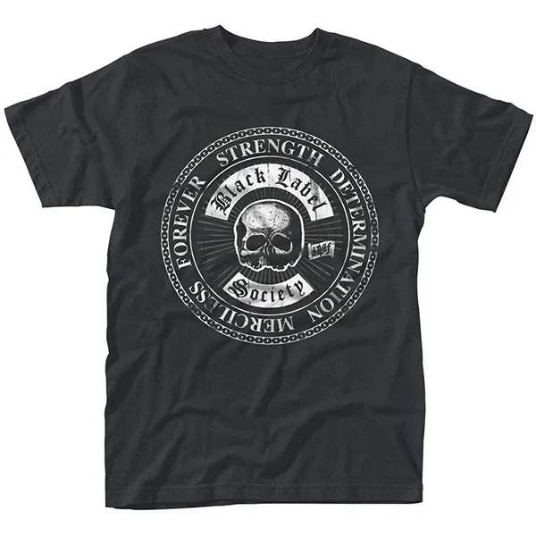 

Black Label Society Zakk Wylde Strength Rock Licensed Tee T-Shirt Men