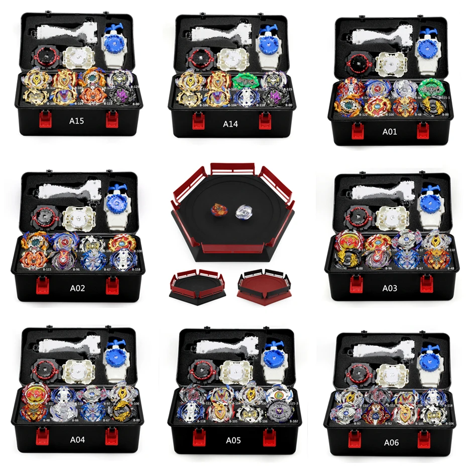 Beyblade Burst игрушки B-122 запуска и коробка Babled Металл Fusion повороте верхнего бей лезвие