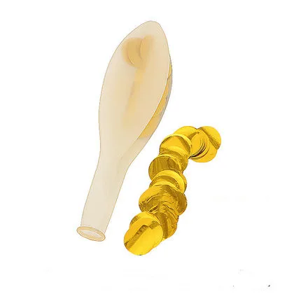 1 шт. 18 дюймов воздушные шары с конфетти цвета розовое золото Воздушные ко дню