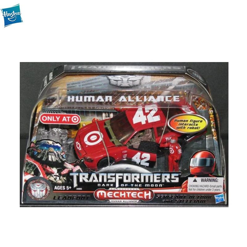 

Hasbro Transformers 3 Dark of The Moon Exclusive Human Alliance Leadfoot with Sergeant Detour Steeljaw Gifts for Children