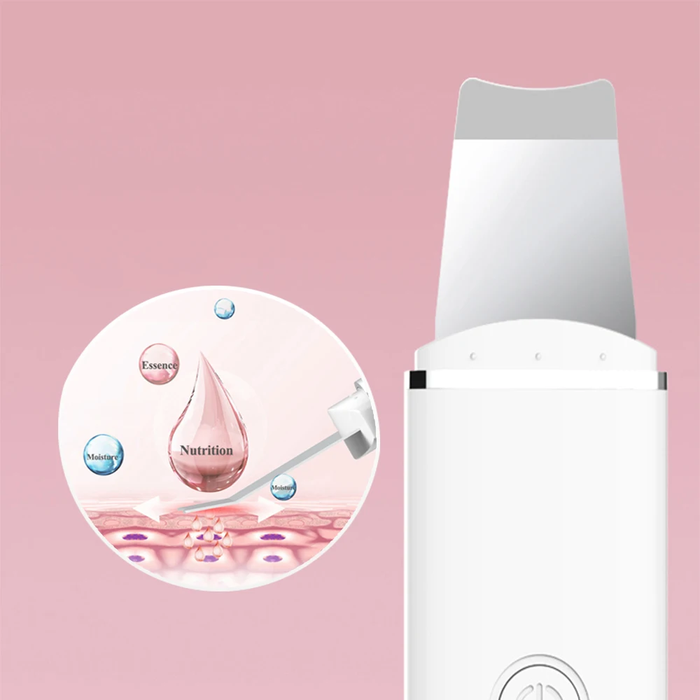 Goede Anada Ultrasone Huid Scrubber Diepe Gezicht Reinigen Ion Machine Peeling Schop Facial Pore Cleaner Gezicht Huid Scrubber Lift Machine