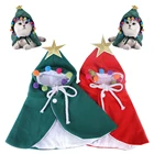 Рождественская накидка для домашних животных, одежда для собак, новогодний продукт, костюм, Рождество, Хэллоуин, смешная трансформер для кошек, собаки
